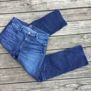 7 for all mankind dark wash austyn denim jeans